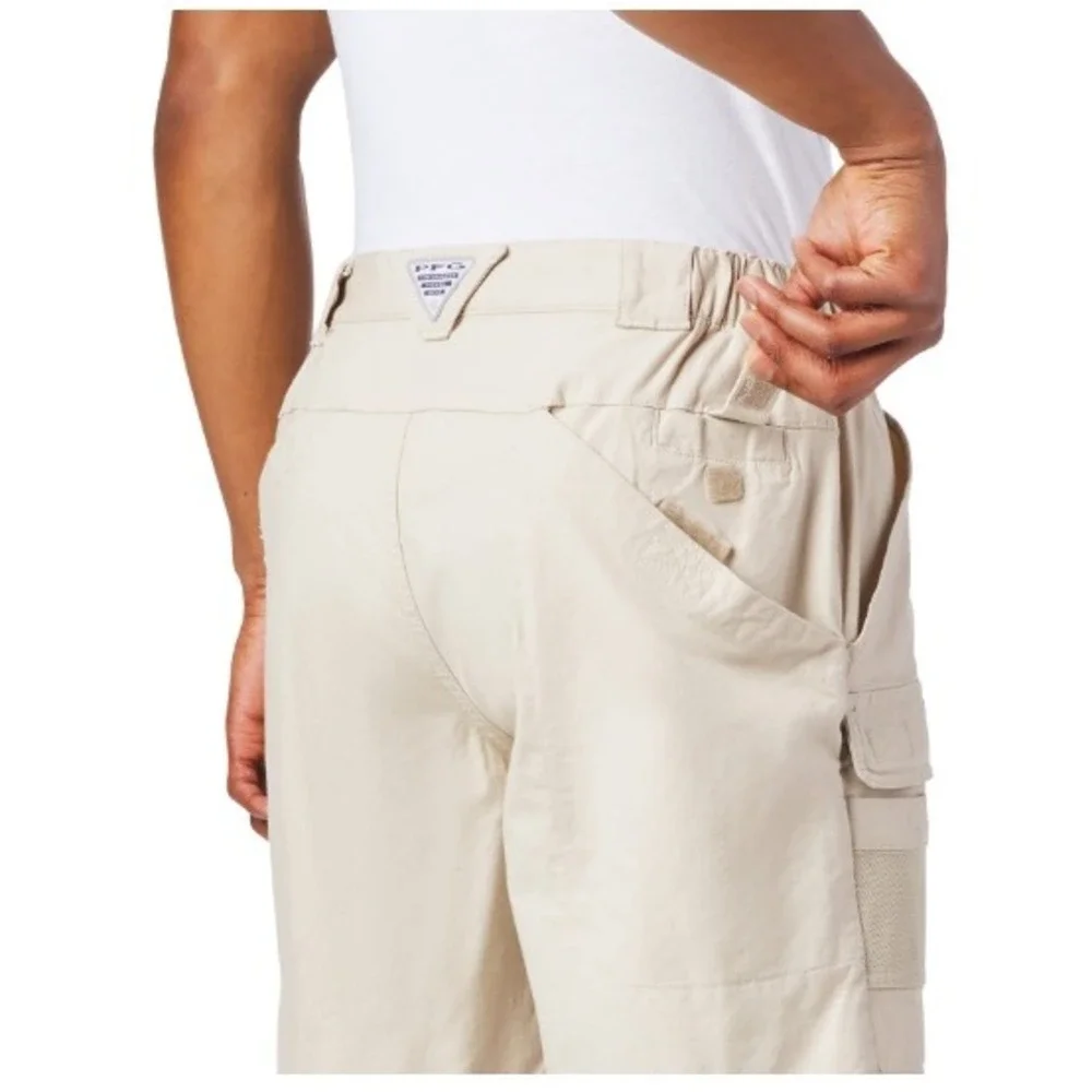 Columbia‎ Men's Fossil PFG Half Moon III Cargo Shorts Size XXL